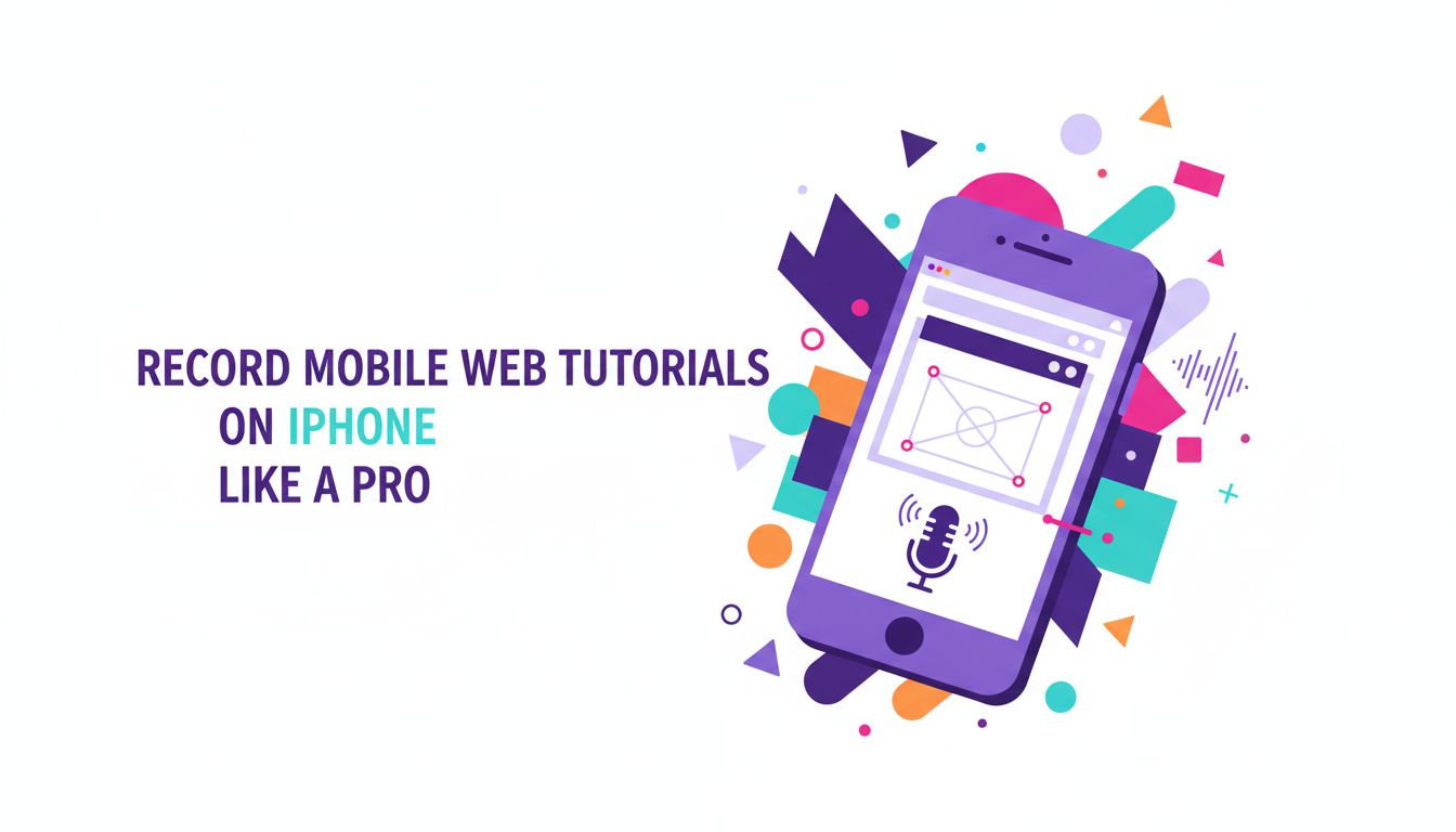 Record Mobile Web Tutorials on iPhone Like a Pro