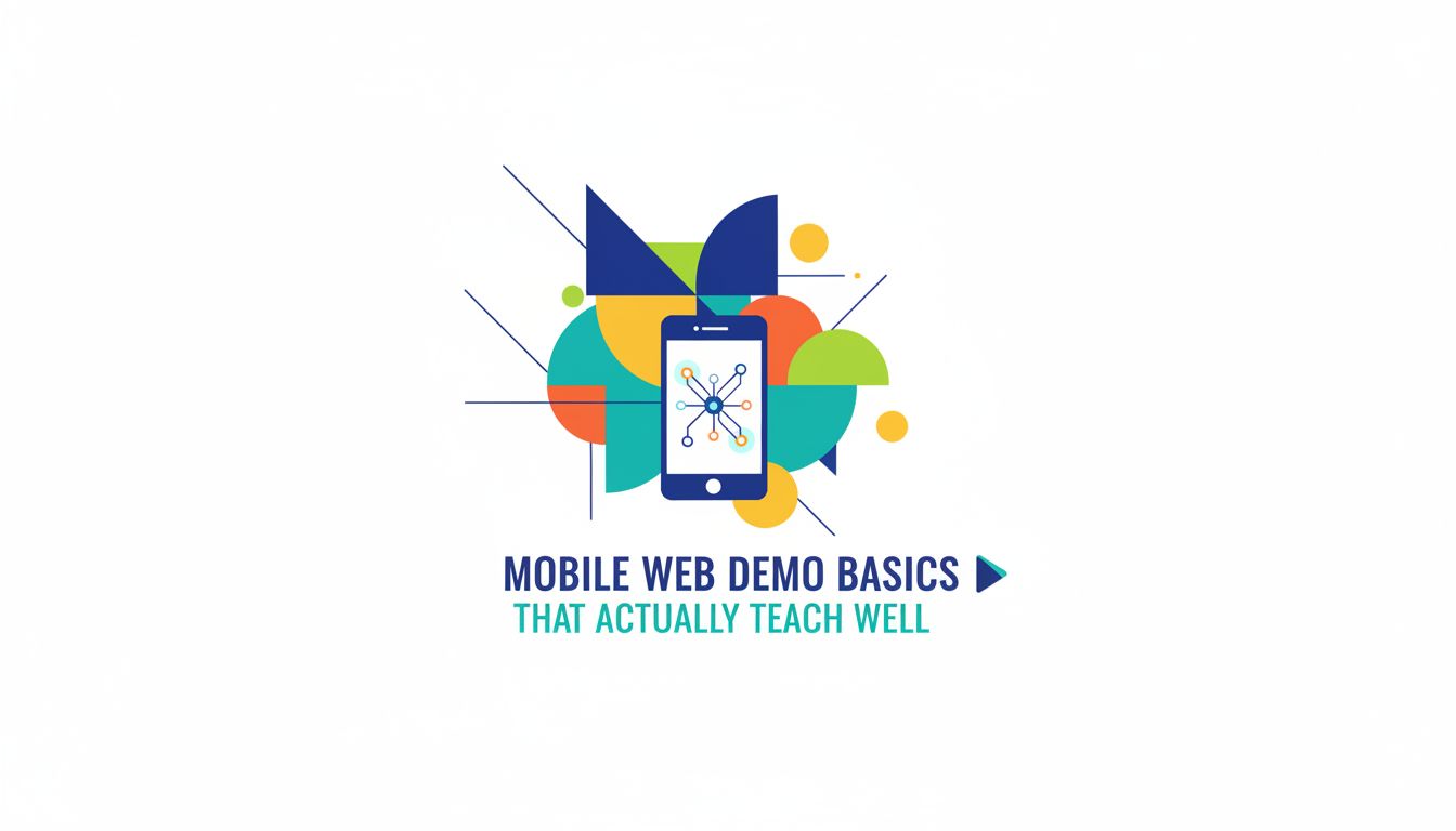 Mobile Web Demo Basics That Actually Teach Well