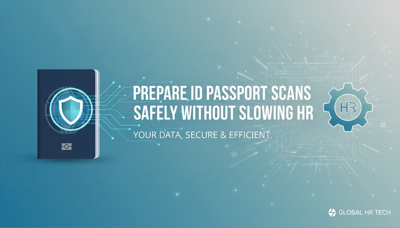 Prepare ID Passport Scans Safely Without Slowing HR