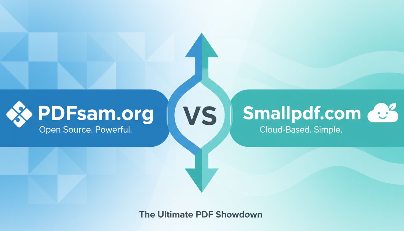pdfsam.org vs Smallpdf: Which PDF Tool Wins?