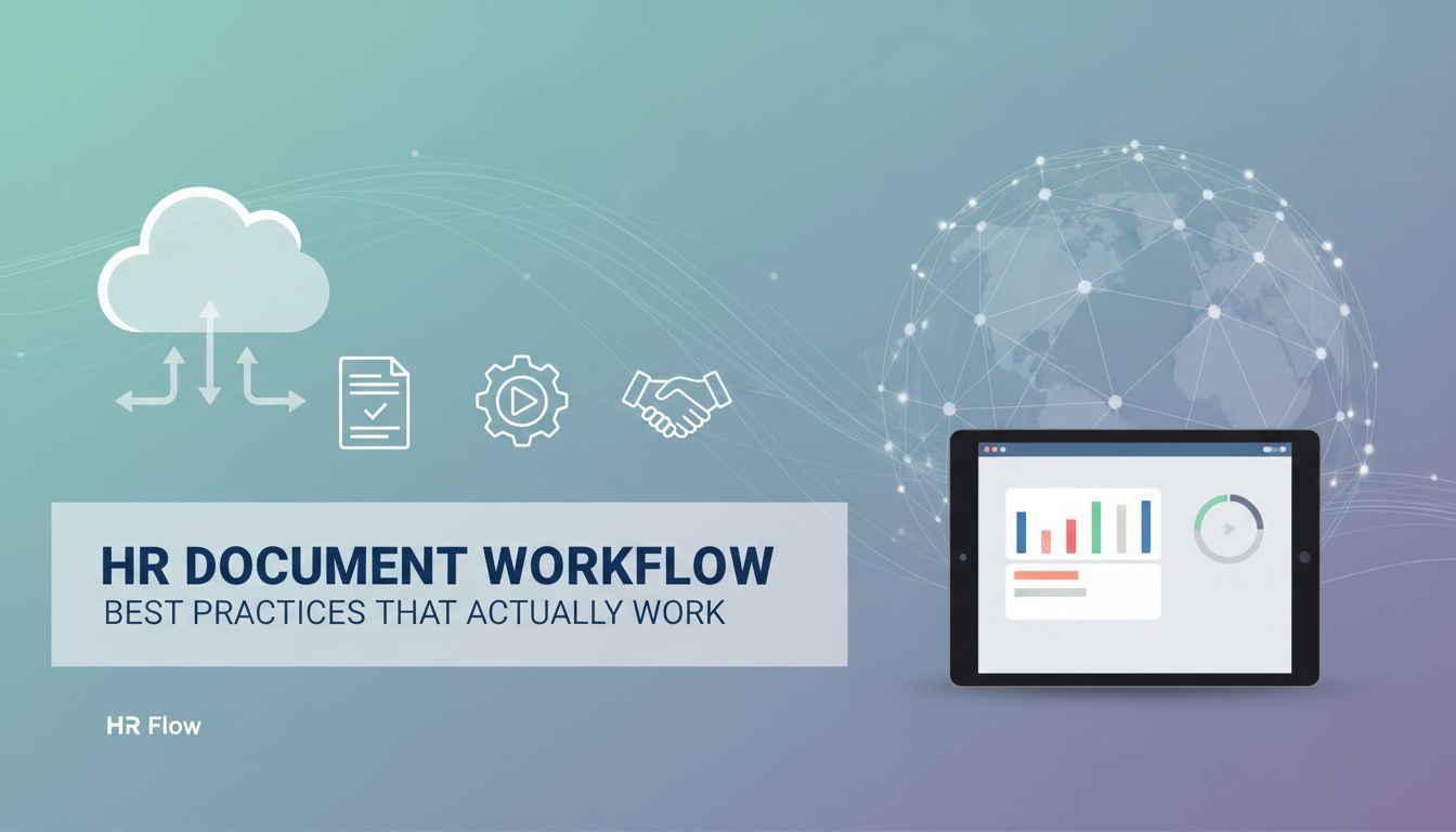 HR document workflow best practices that actually work
