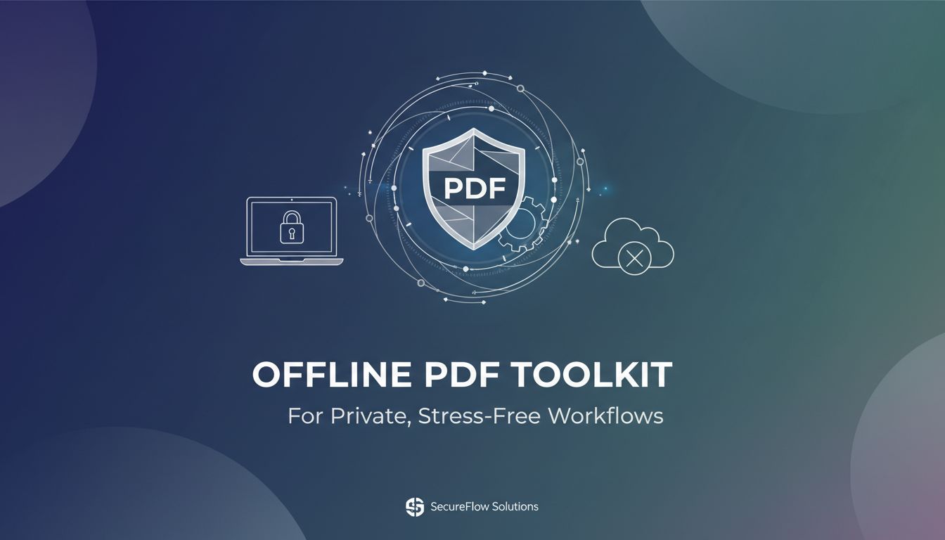 Offline PDF Toolkit for Private, Stress-Free Workflows