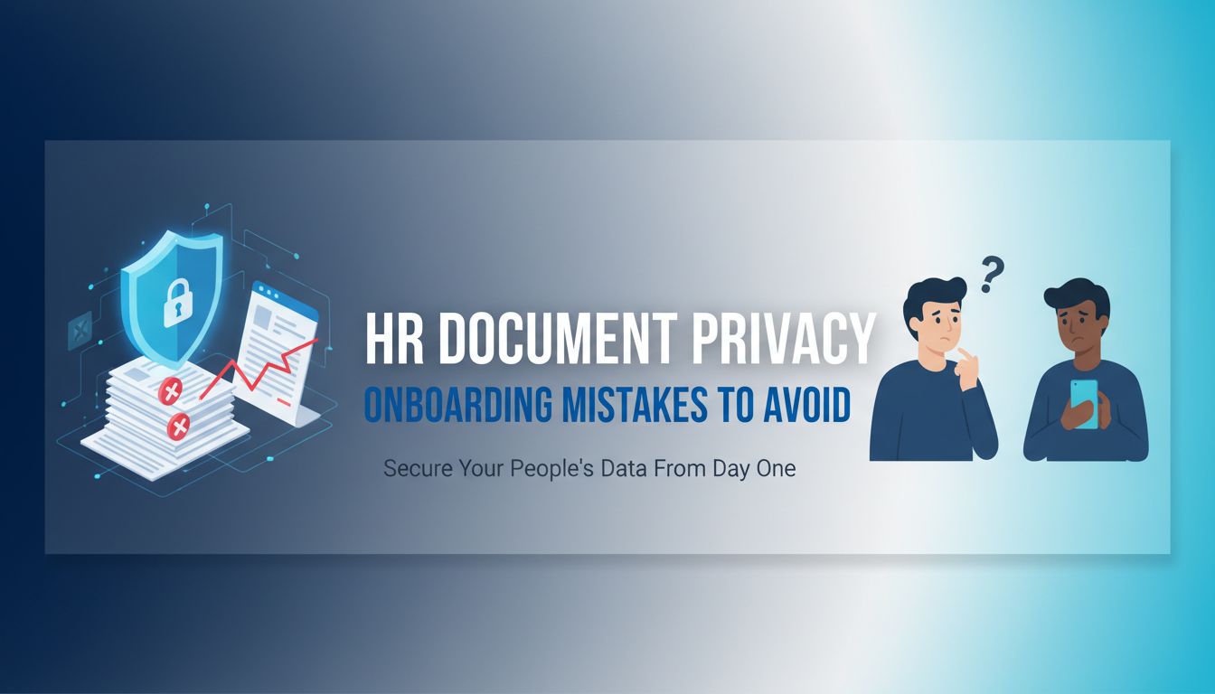 HR document privacy onboarding mistakes to avoid