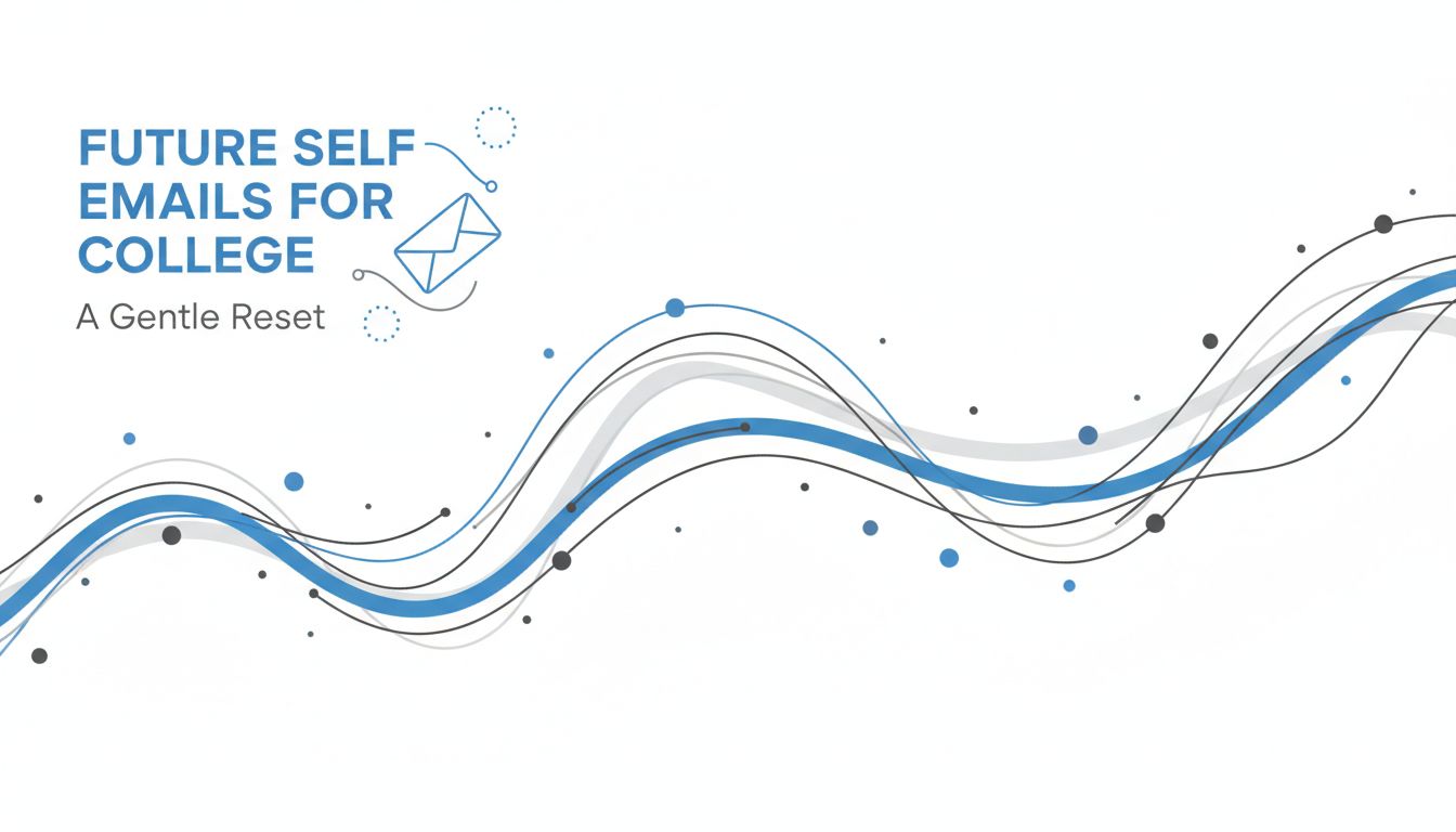 Future Self Emails for College: A Gentle Reset