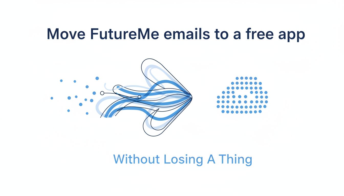 Move FutureMe emails to a free app without losing a thing