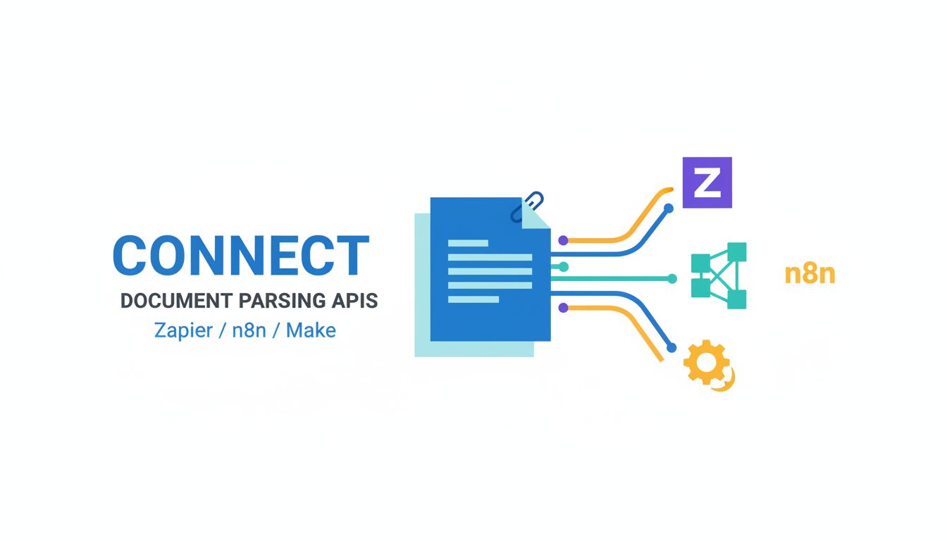Connect document parsing APIs to Zapier, n8n, Make