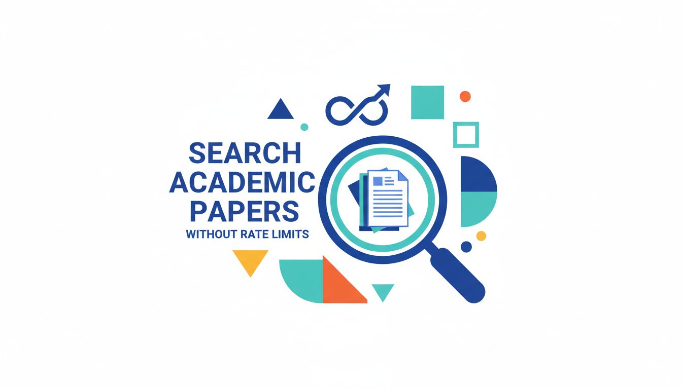 Search Academic Papers Without Rate Limits