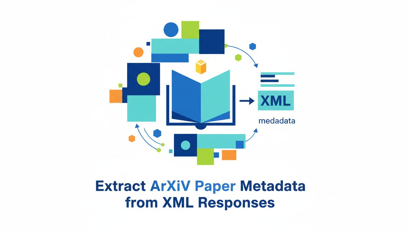 Extract ArXiv Paper Metadata from XML Responses