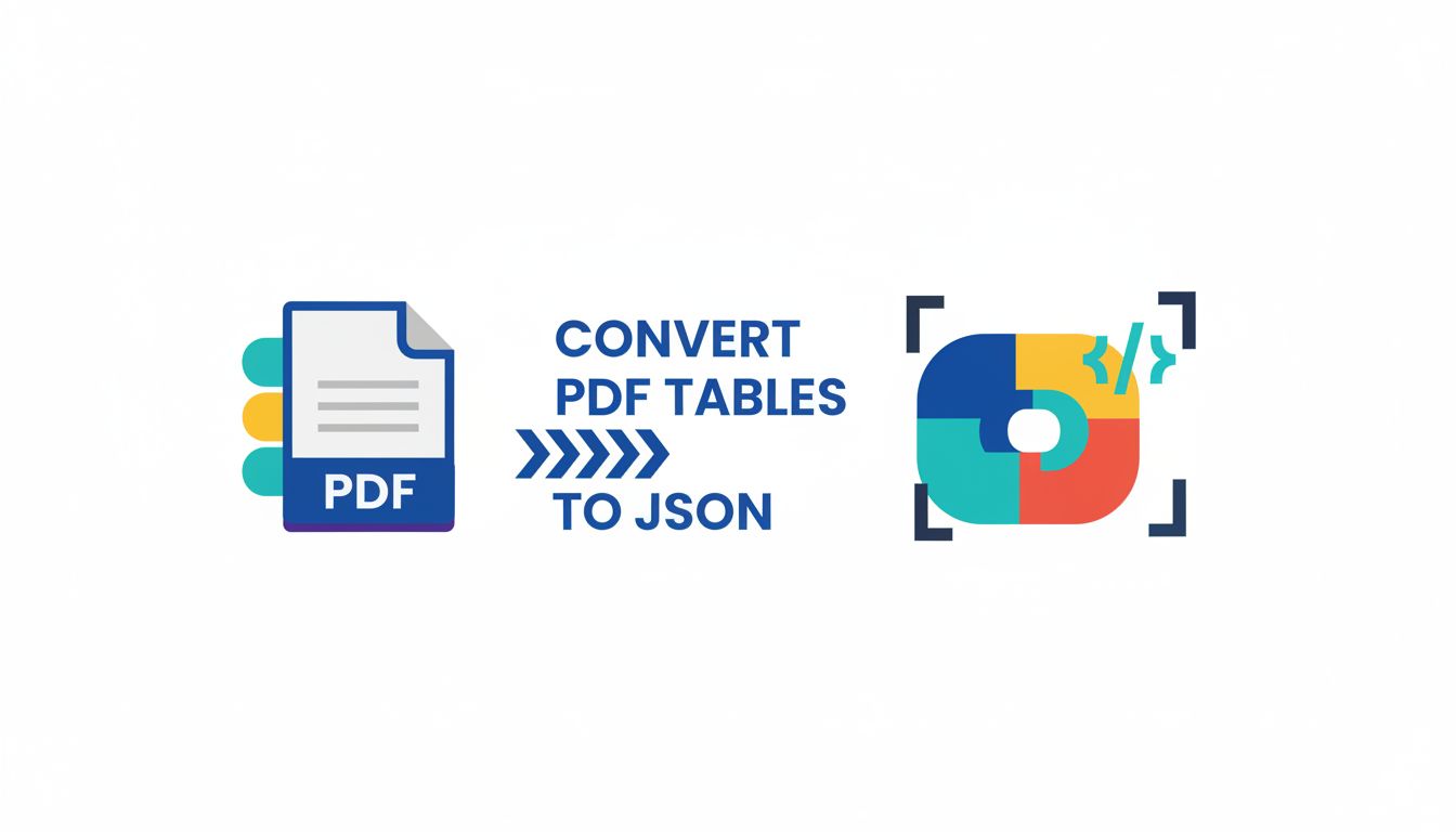 Convert PDF Tables to JSON