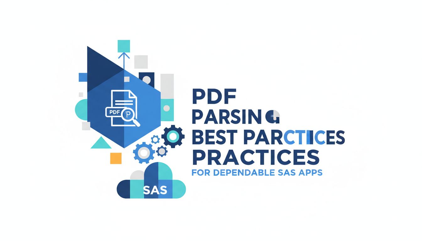 PDF parsing best practices for dependable SaaS apps