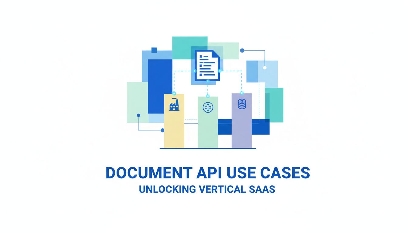 Document API use cases that unlock vertical SaaS