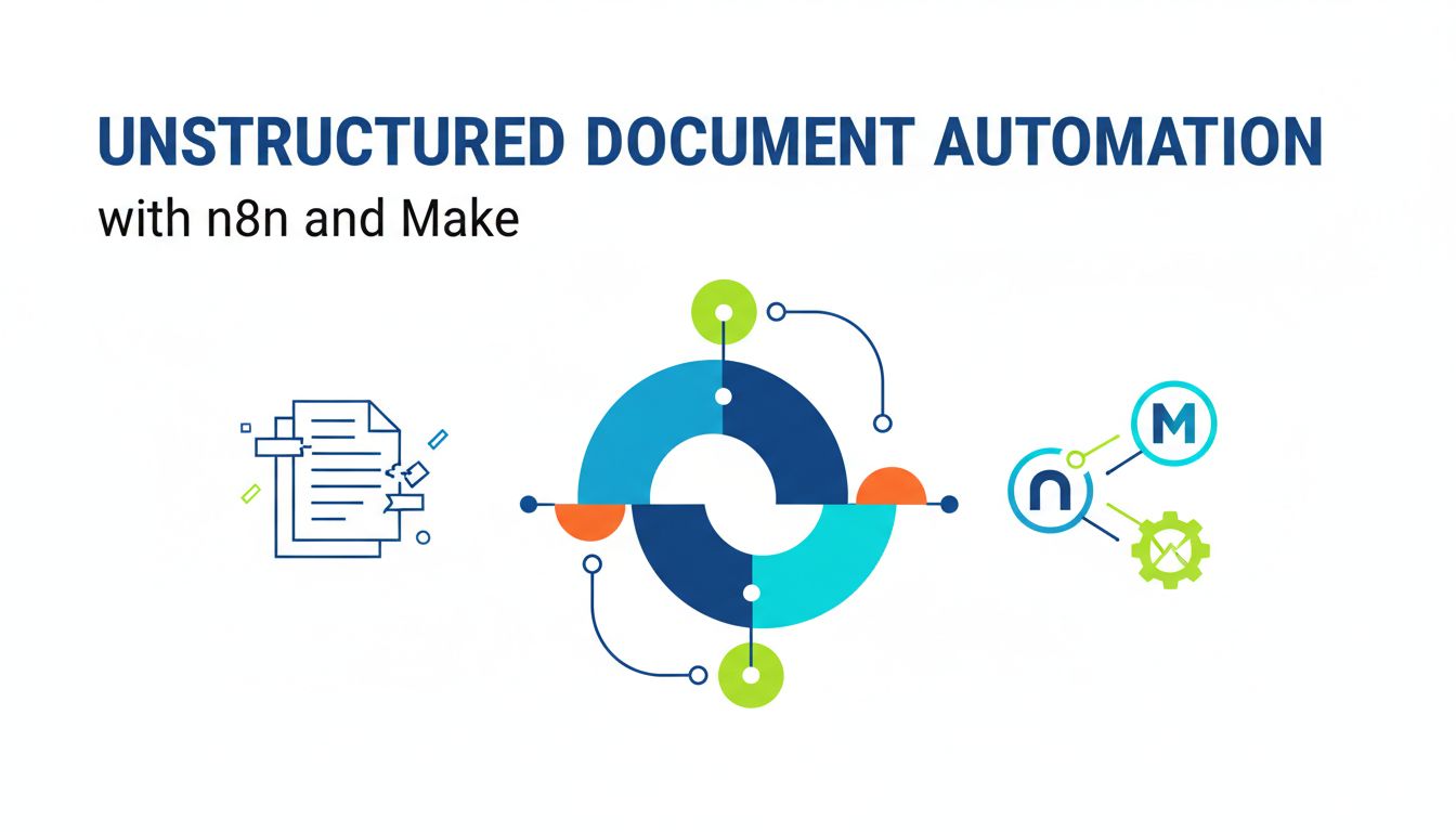 Unstructured document automation with n8n and Make