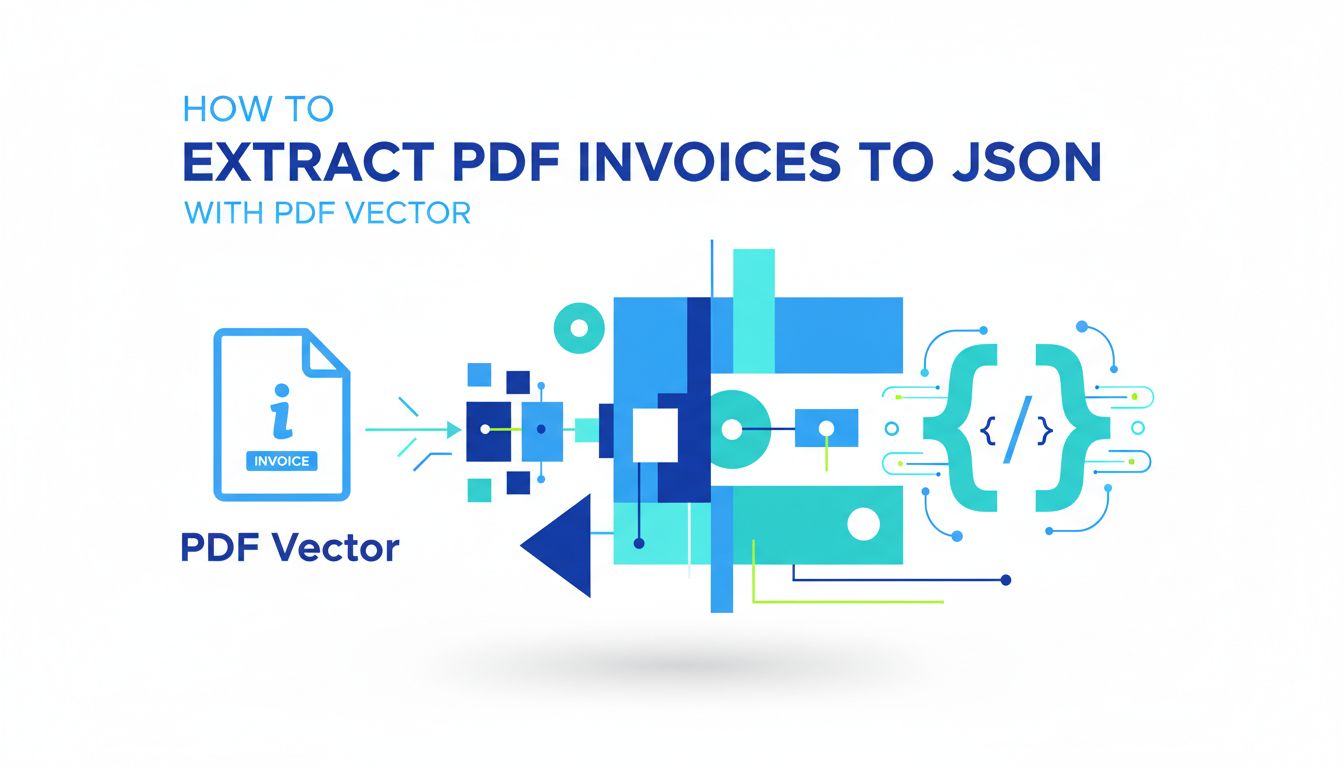 How to Extract PDF Invoices to JSON with PDF Vector