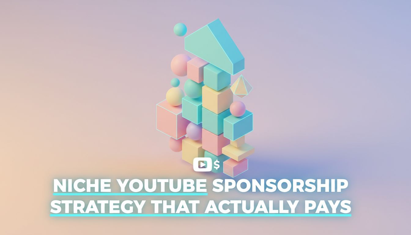Niche YouTube Sponsorship Strategy That Actually Pays