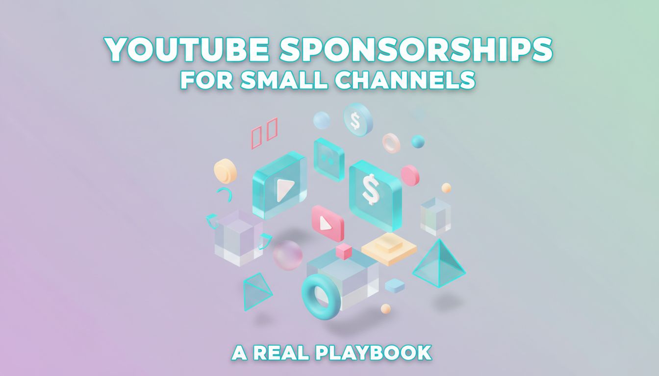 YouTube Sponsorships for Small Channels: A Real Playbook