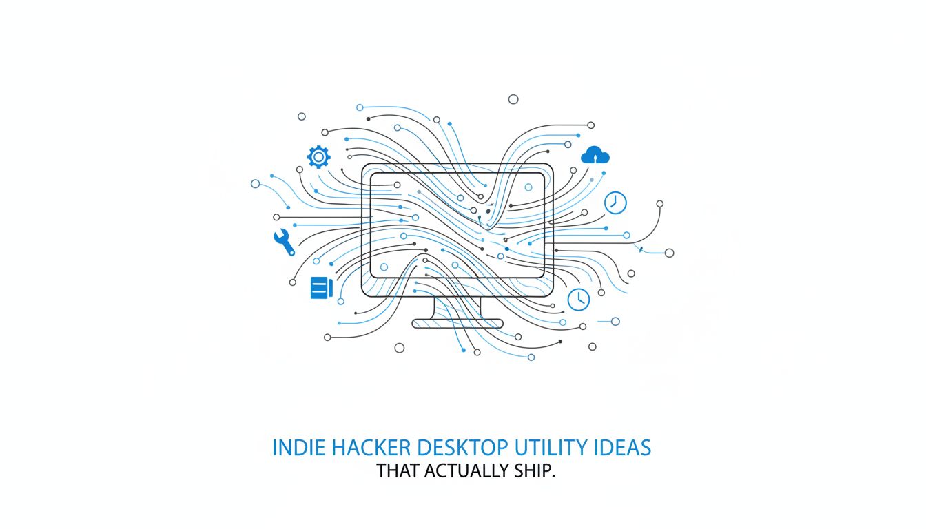 Indie hacker desktop utility ideas that actually ship