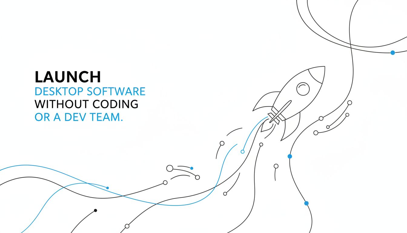 Launch Desktop Software Without Coding or a Dev Team